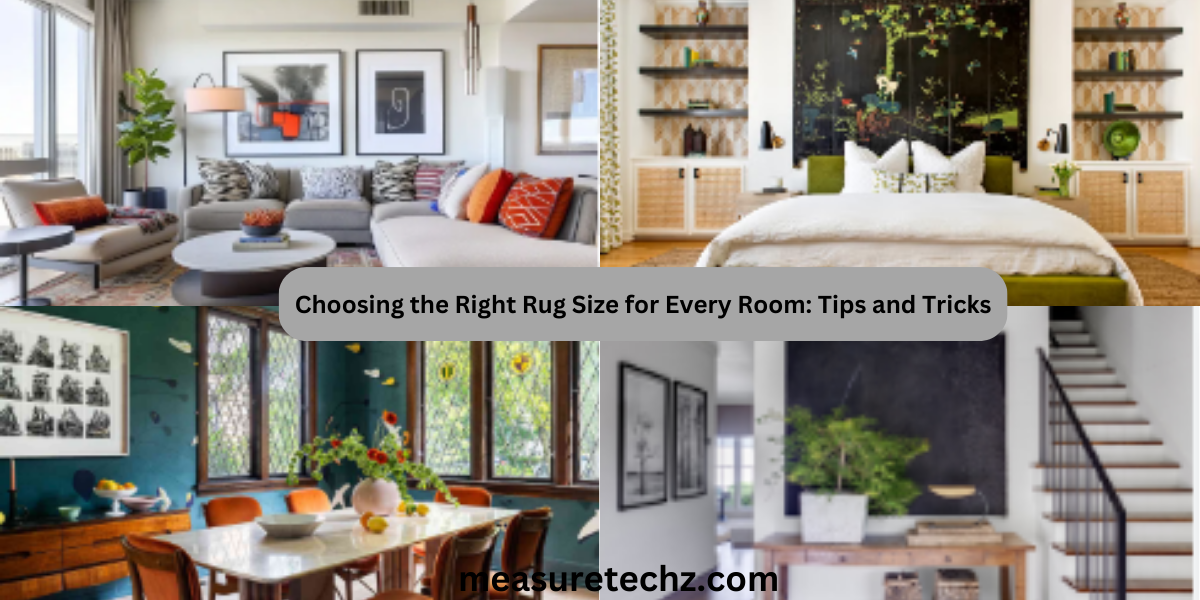 Choosing the Right Rug Size for Every Room: Tips and Tricks