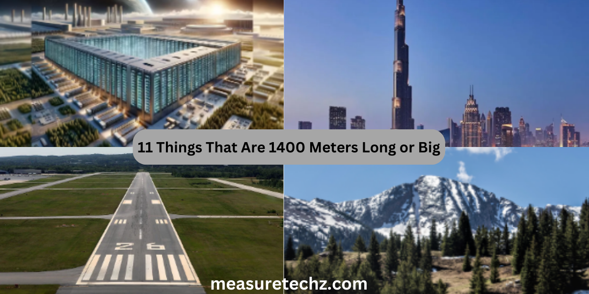 11 Things That Are 1400 Meters Long or Big