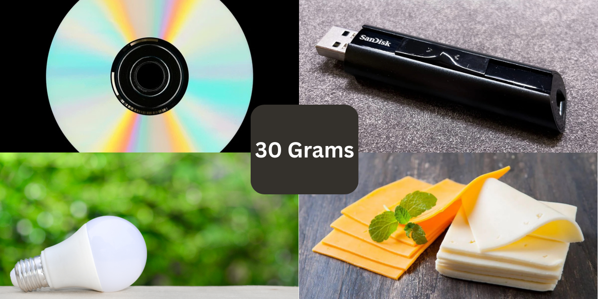 12 Household Items That Weigh 30 Grams: Unique Findings