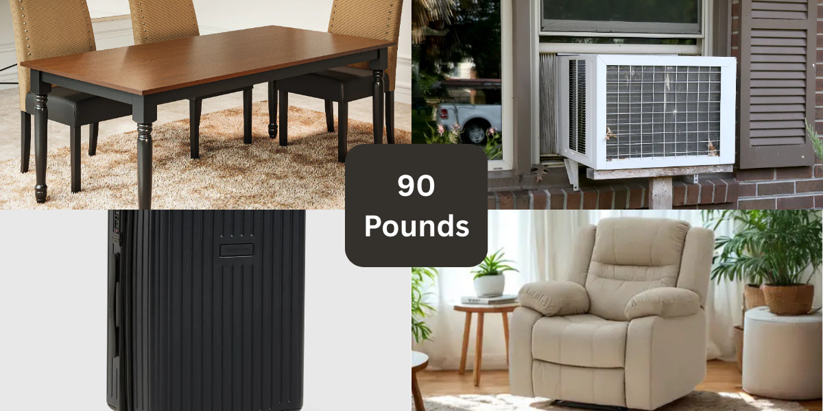 7 Household Items That Weigh 90 Pounds